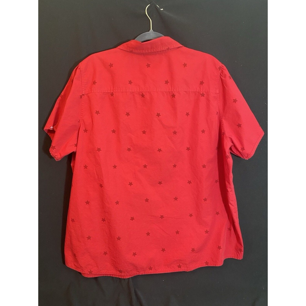 Tigger Disney Women Red Short‎ Sleeve Embroidered "Celebrate" Shirt  22W/24W - Picture 2 of 9
